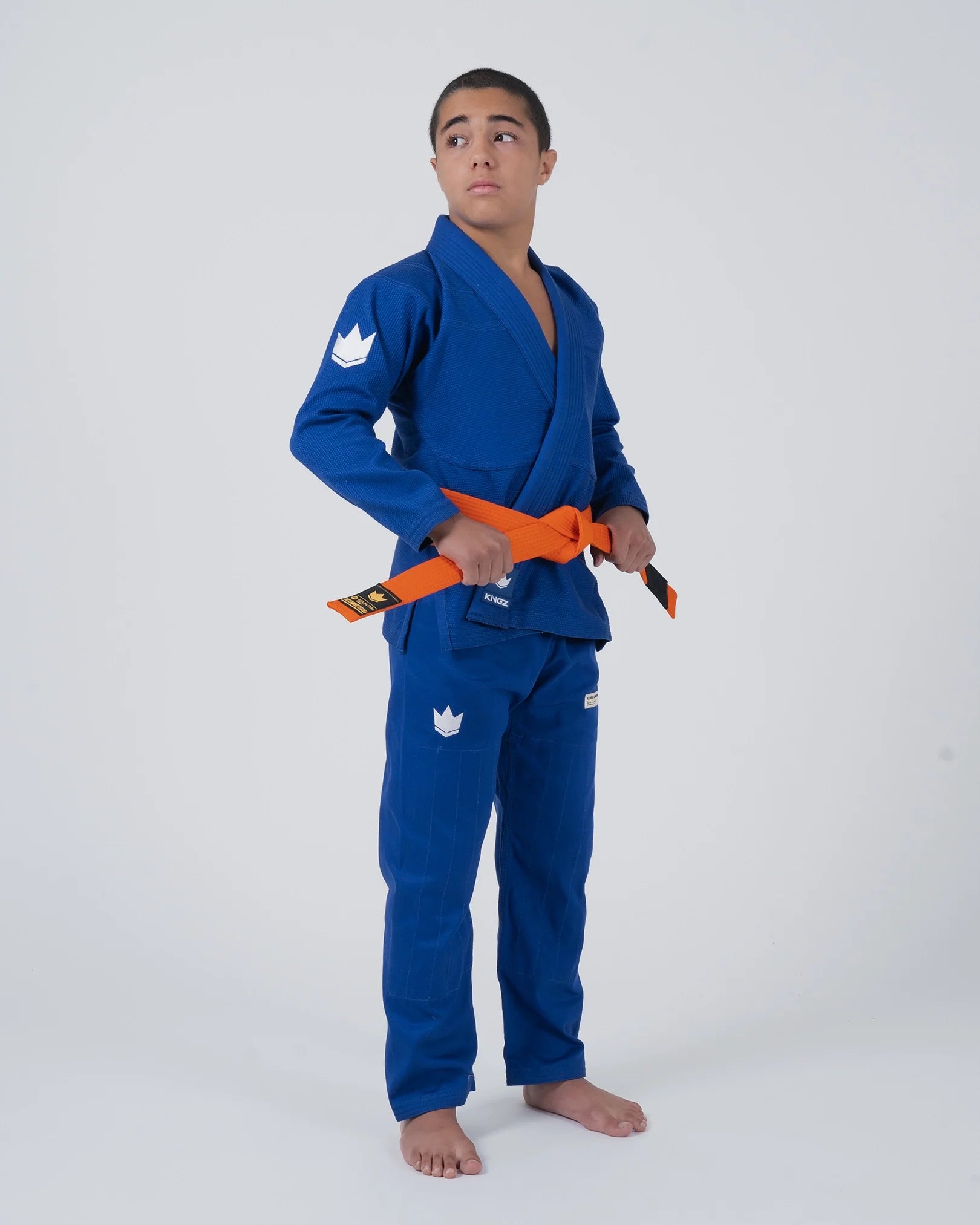 The ONE V2 Kids BJJ Gi - Blue from Kingz