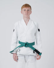 The ONE V2 Kids BJJ Gi - White White from Kingz