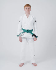 The ONE V2 Kids BJJ Gi - White from Kingz