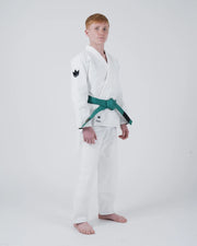 The ONE V2 Kids BJJ Gi - White from Kingz