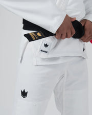 The ONE V2 Jiu Jitsu Gi - White from Kingz