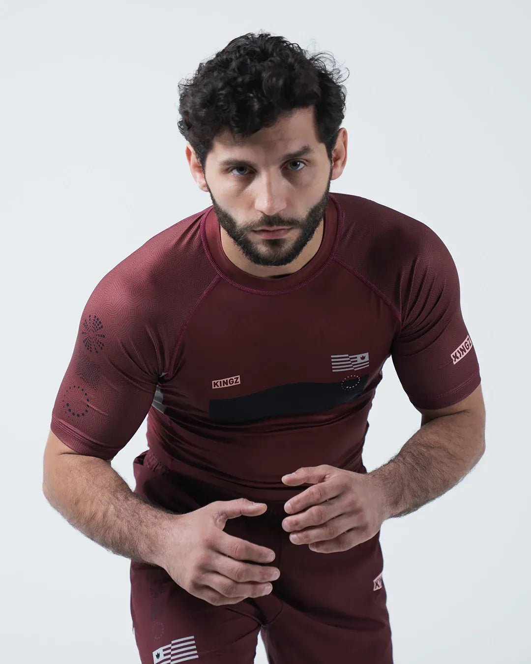 Trooper Rashguard - Maroon from Kingz