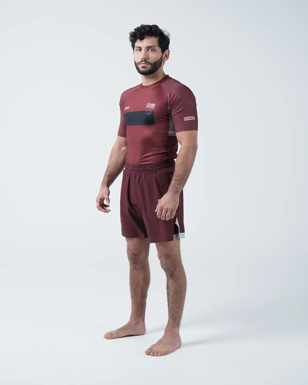 Trooper Rashguard - Maroon from Kingz