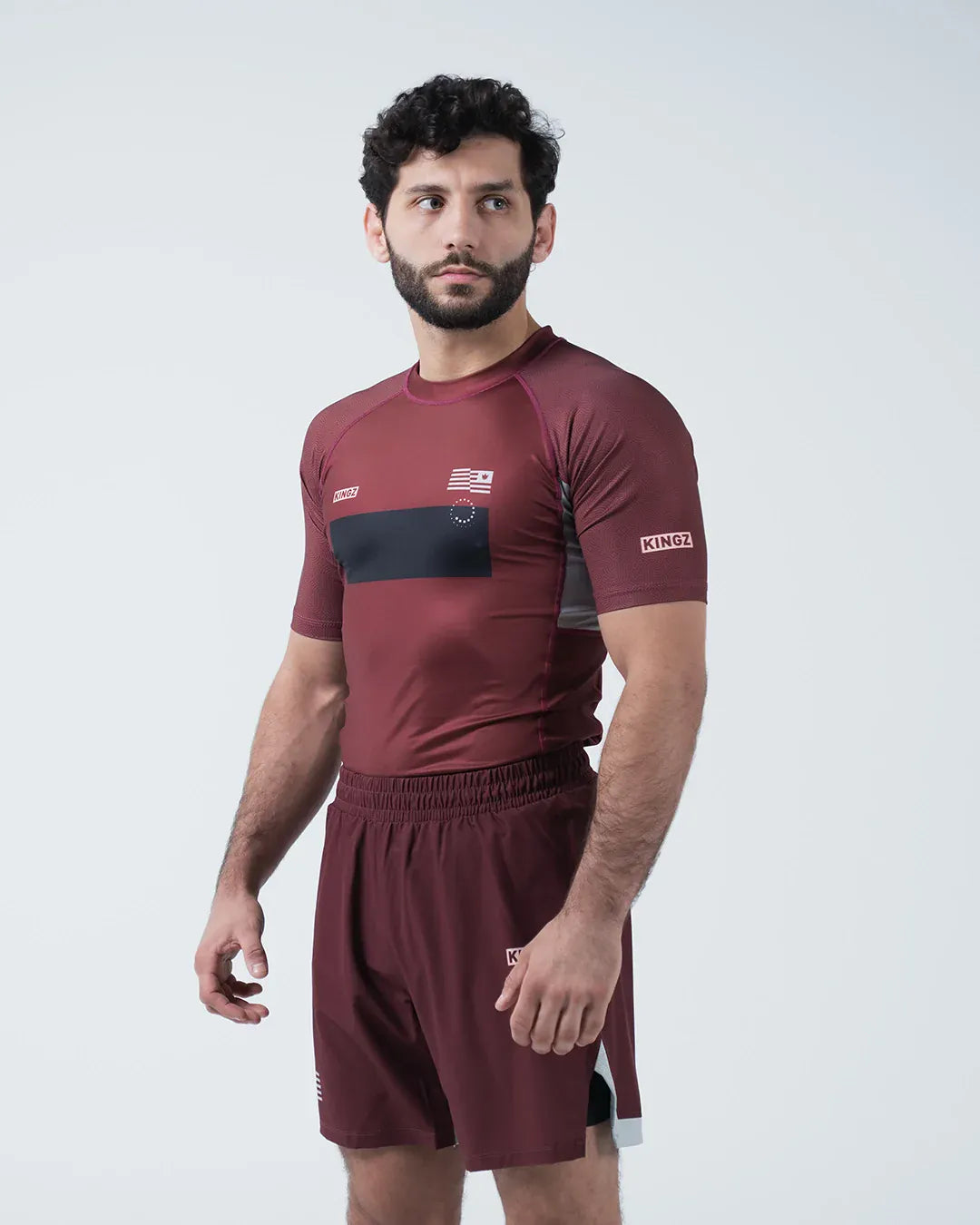 Trooper Rashguard - Maroon from Kingz