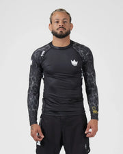 Ranked Performance V3 L/S Rashguard Black from Kingz