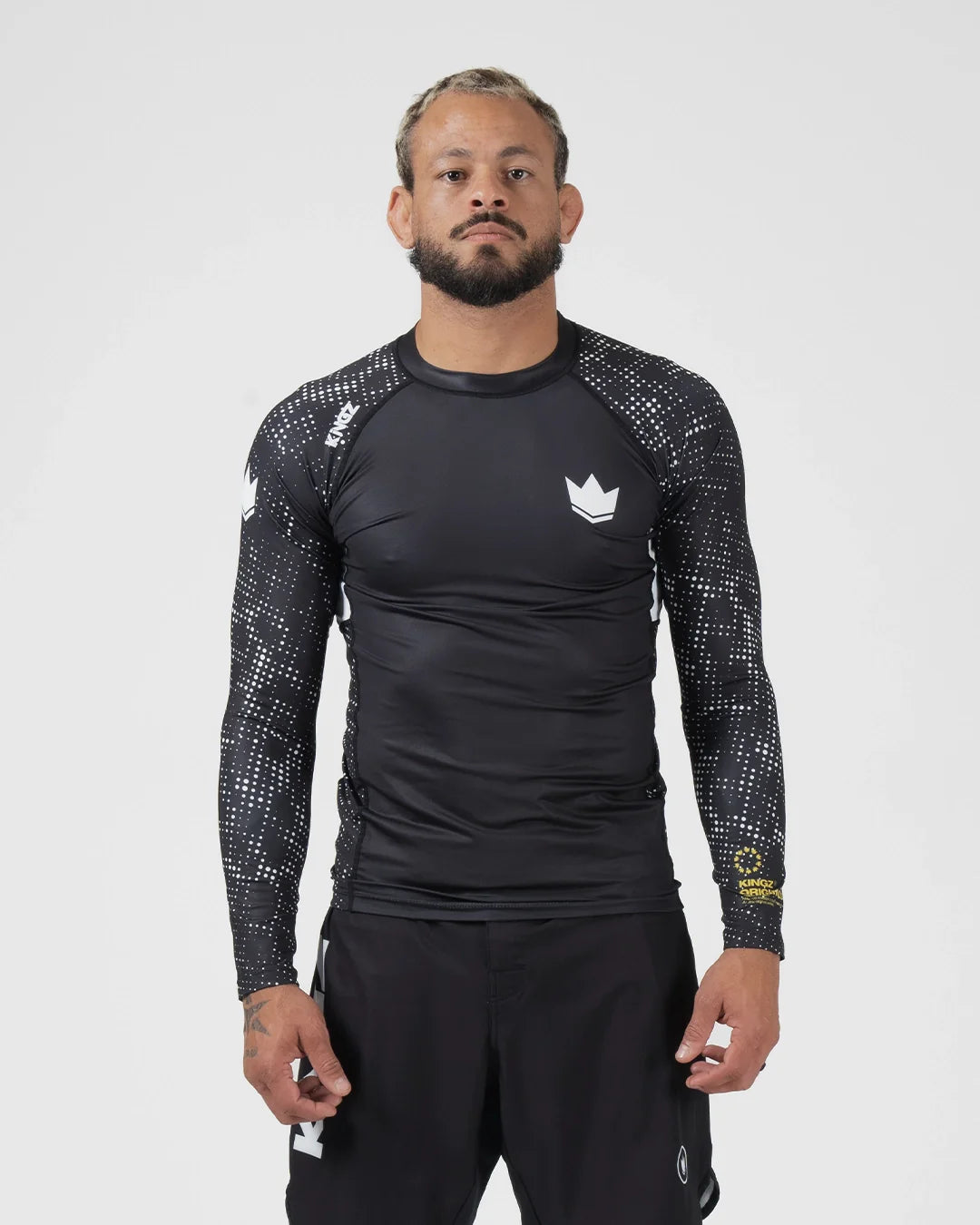 Ranked Performance V3 L/S Rashguard Black from Kingz