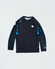 Ranked Performance V3 L/S Rashguard Blue from Kingz