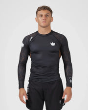 Ranked Performance V3 L/S Rashguard Brown from Kingz
