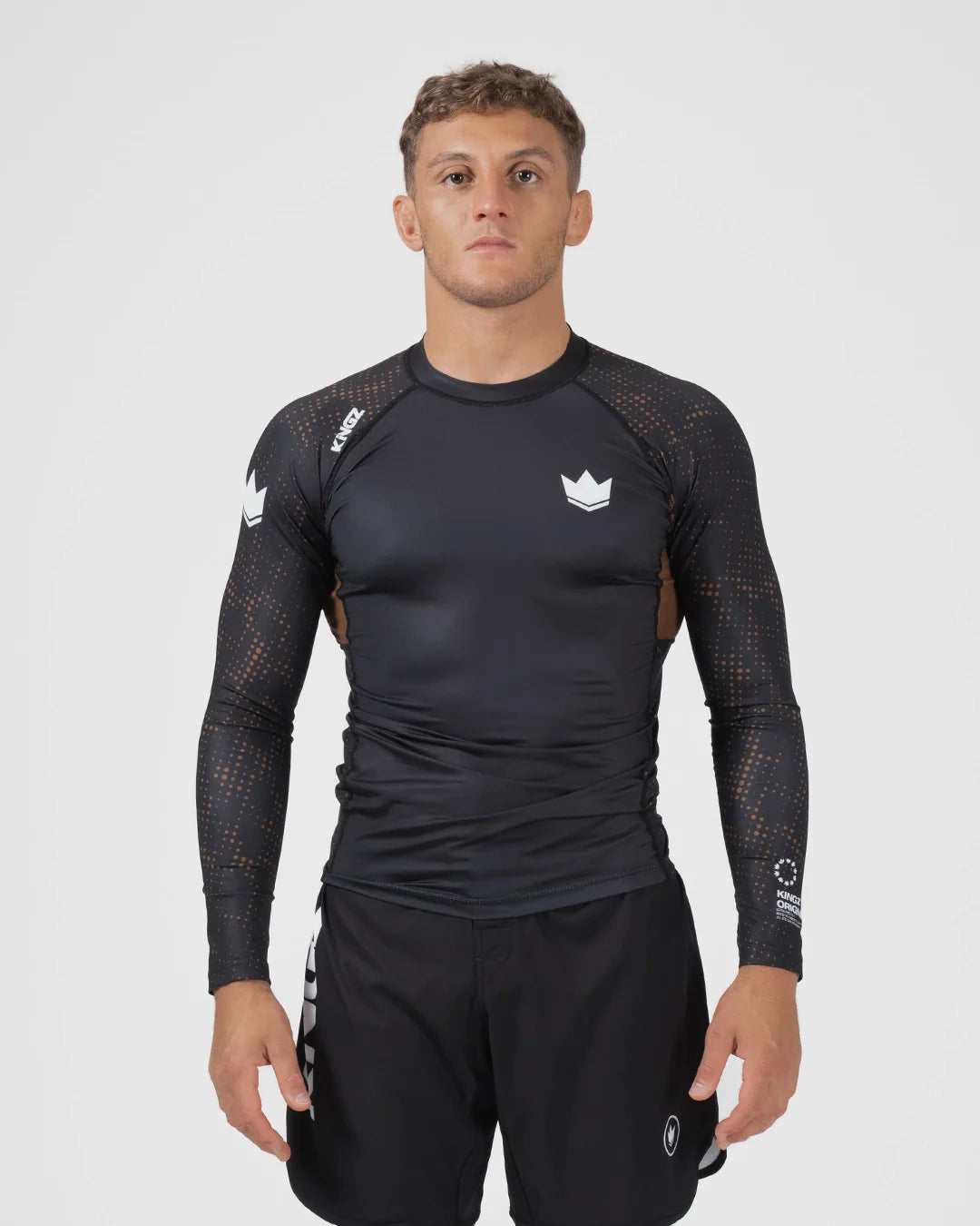 Ranked Performance V3 L/S Rashguard Brown from Kingz