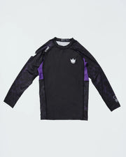 Ranked Performance V3 L/S Rashguard Purple from Kingz