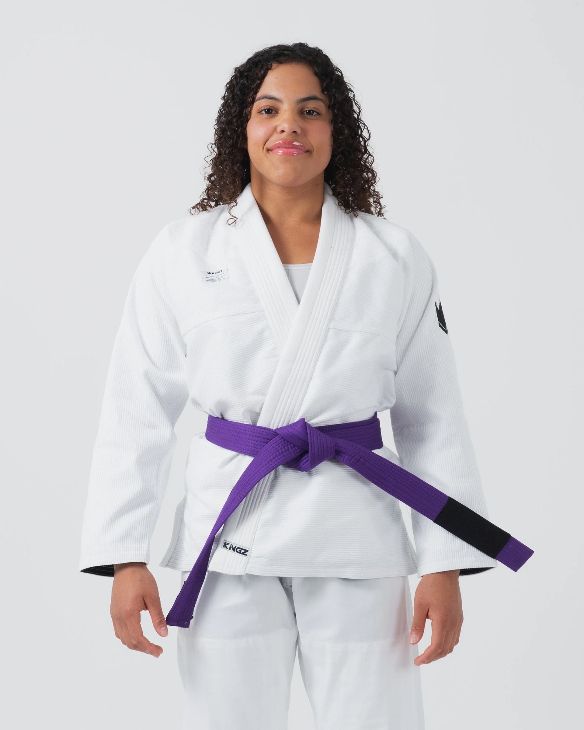 Kore V2 Women's Jiu Jitsu Gi - White White from Kingz