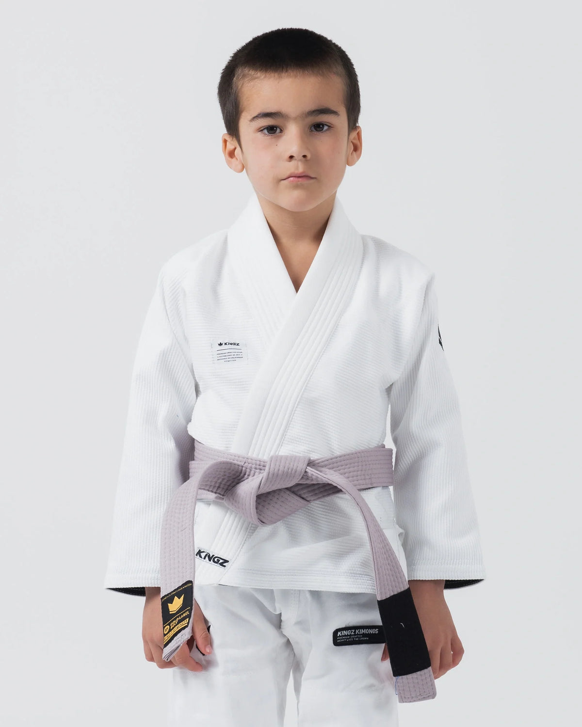 Kore V2 Youth Jiu Jitsu Gi - White White from Kingz