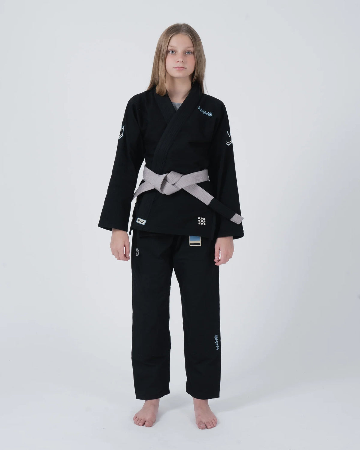 Nano 3.0 Youth Jiu Jitsu Gi - Black from Kingz