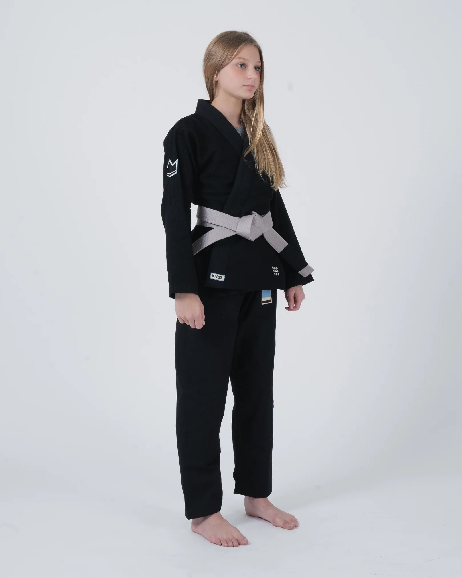 Nano 3.0 Youth Jiu Jitsu Gi - Black from Kingz