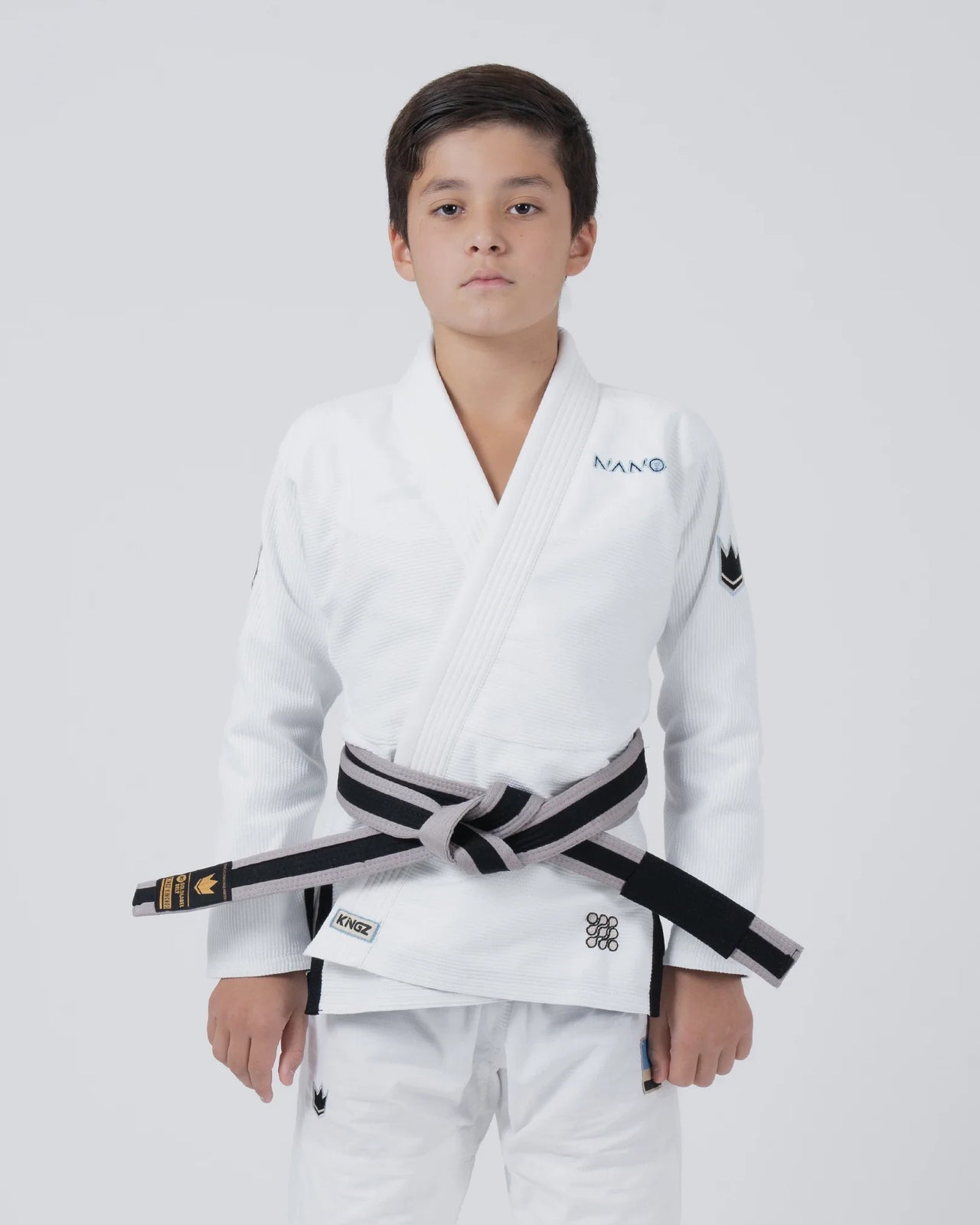 Nano 3.0 Youth Jiu Jitsu Gi - White White from Kingz