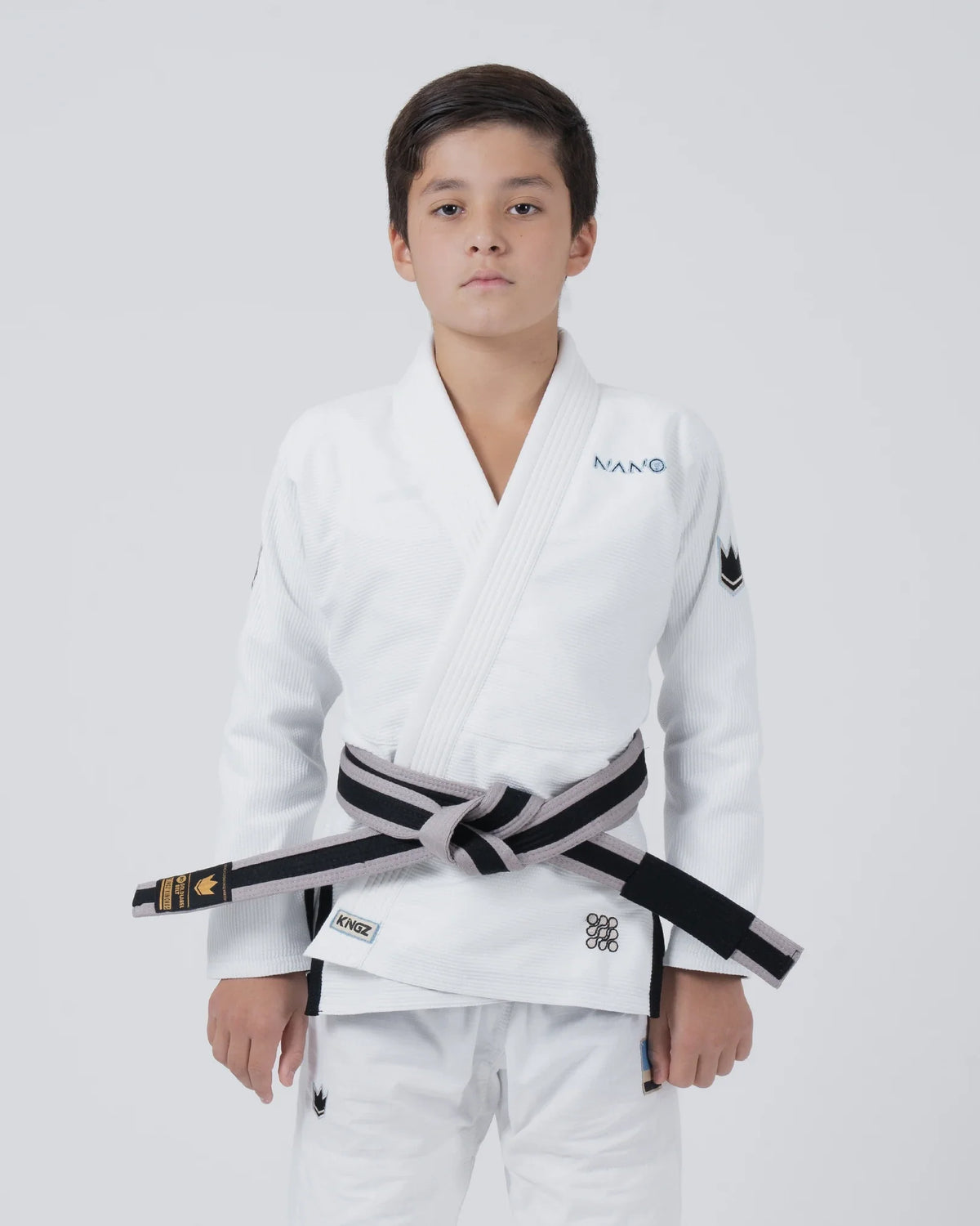 Nano 3.0 Youth Jiu Jitsu Gi - White White from Kingz