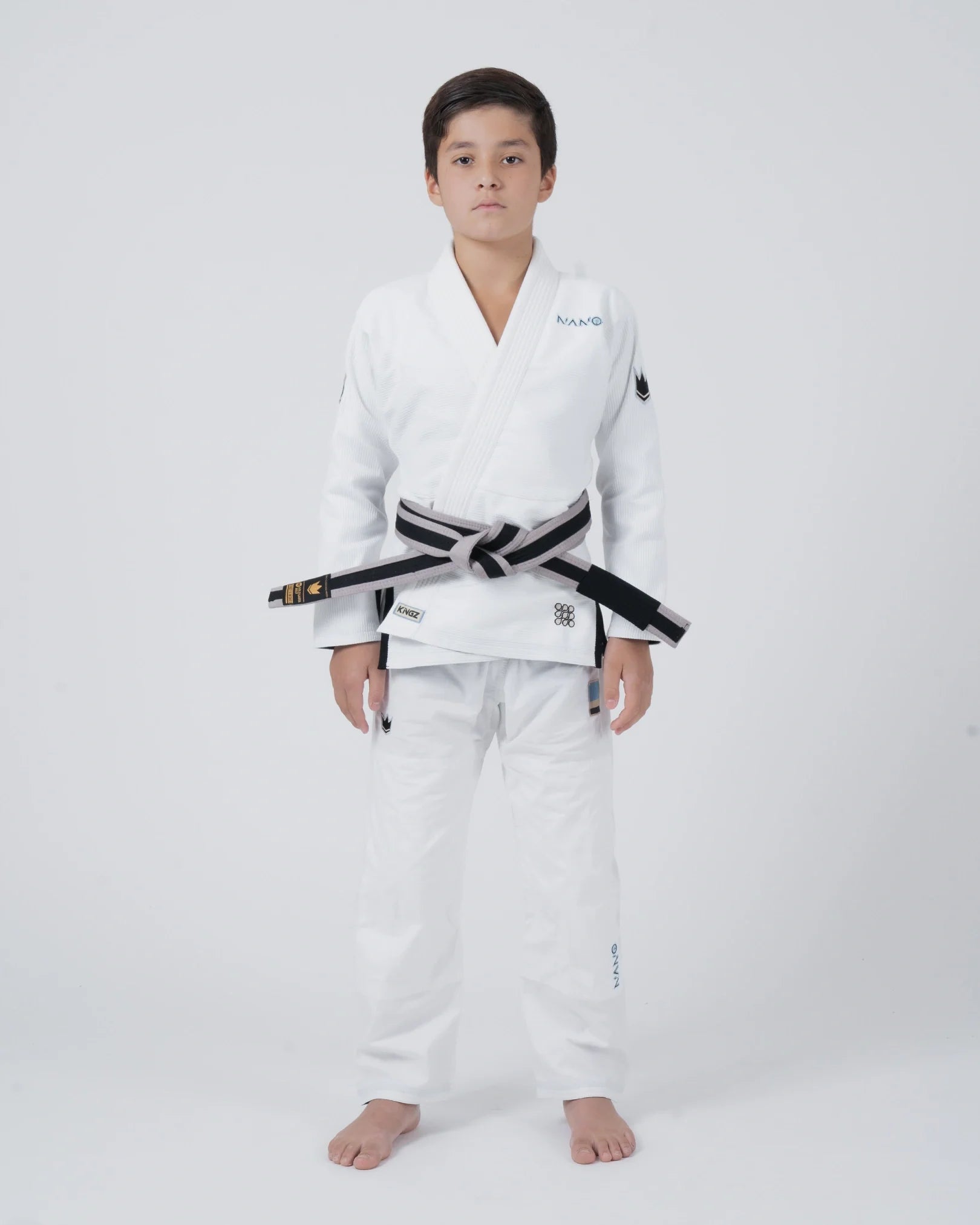 Nano 3.0 Youth Jiu Jitsu Gi - White from Kingz