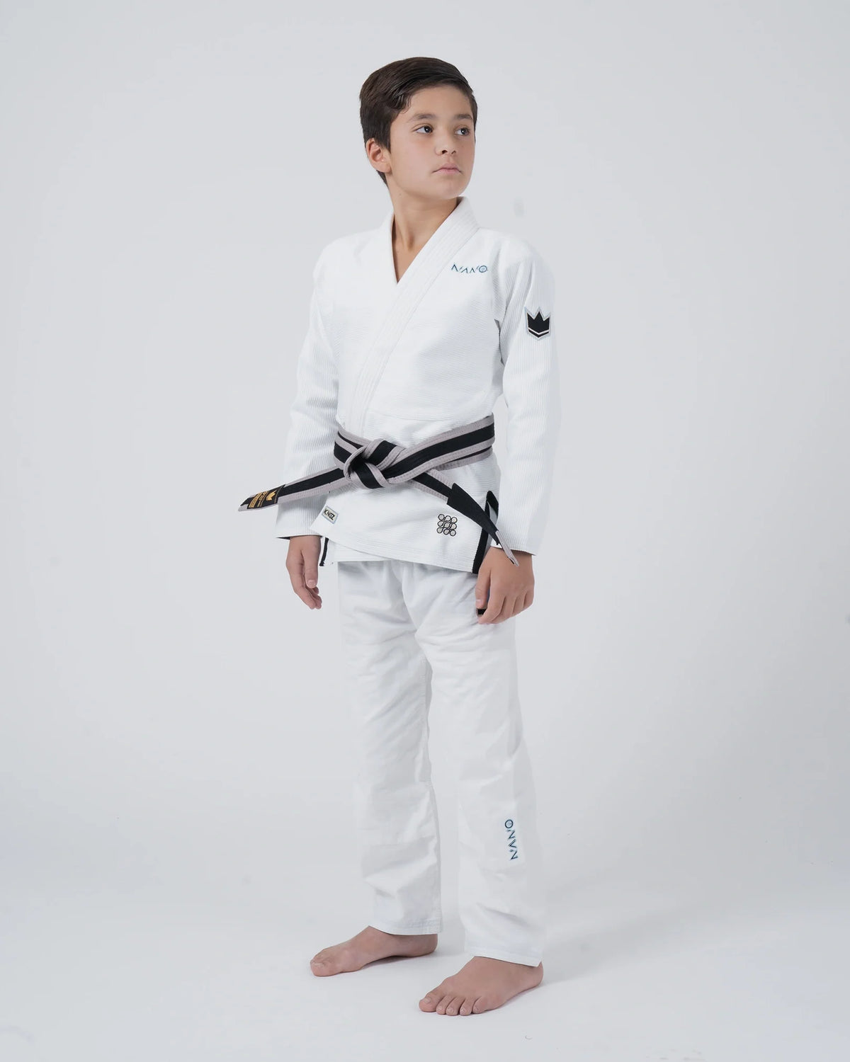 Nano 3.0 Youth Jiu Jitsu Gi - White from Kingz