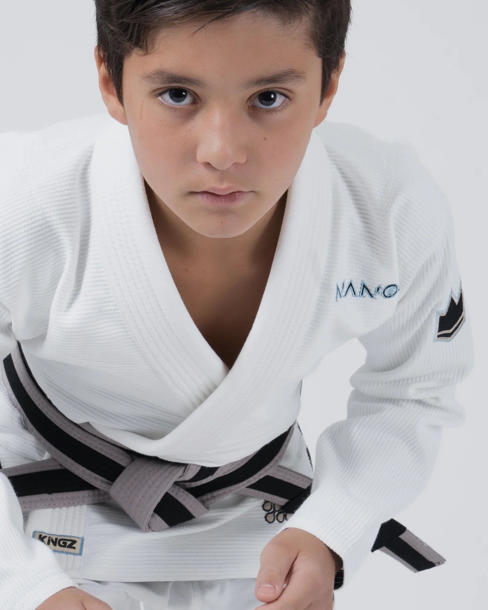 Nano 3.0 Youth Jiu Jitsu Gi - White from Kingz