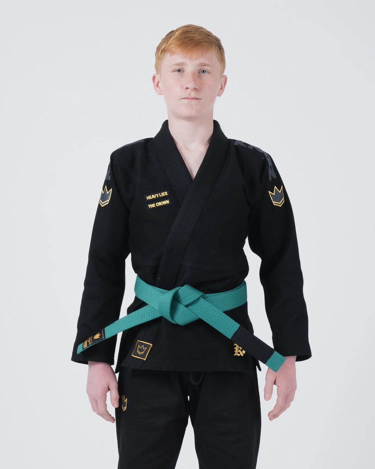 Comp V6 Youth Jiu Jitsu Gi - Black Black from Kingz