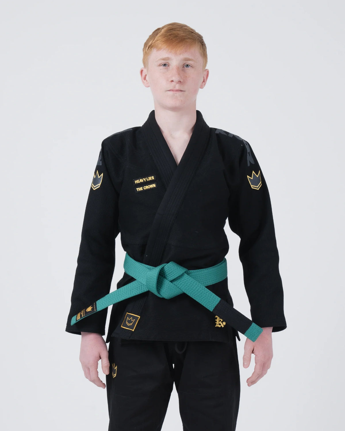 Comp V6 Youth Jiu Jitsu Gi - Black Black from Kingz