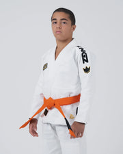 Comp V6 Youth Jiu Jitsu Gi - White from Kingz
