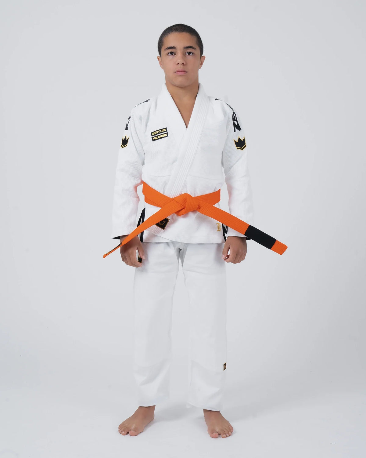 Comp V6 Youth Jiu Jitsu Gi - White from Kingz
