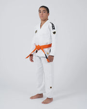 Comp V6 Youth Jiu Jitsu Gi - White from Kingz