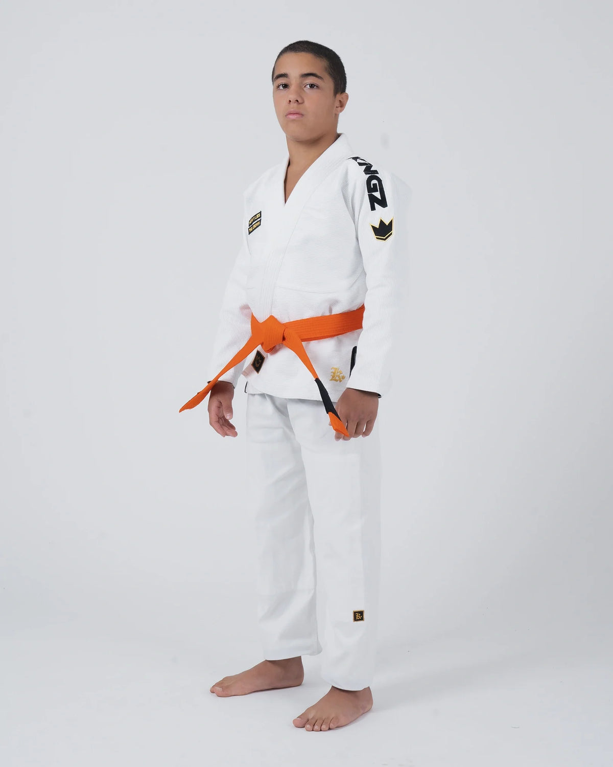 Comp V6 Youth Jiu Jitsu Gi - White from Kingz