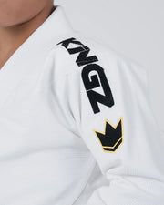 Comp V6 Youth Jiu Jitsu Gi - White from Kingz