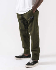 Casual Rip Stop Gi Pants - Military Green from Kingz