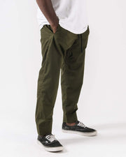 Casual Rip Stop Gi Pants - Military Green from Kingz